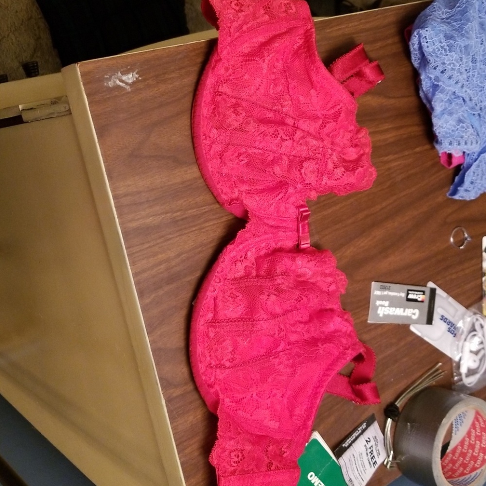 Red bra